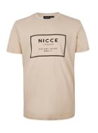 Topman Mens Brown Nicce Stone Printed T-shirt