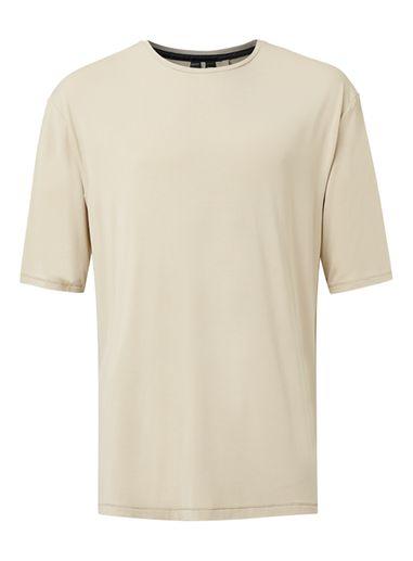 Topman Mens Brown Aaa Stone Oversized T-shirt