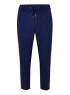 Topman Mens Bright Blue Smart Joggers With Side Taping