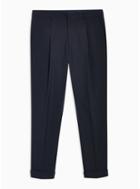 Topman Mens Navy Tapered Southdown Trousers