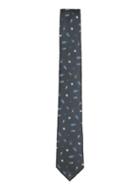 Topman Mens Black Bug Print Tie
