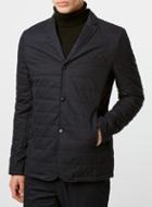 Topman Mens Blue Co-ord Collection Navy Wadded Blazer