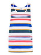 Topman Mens Multi Pop Stripe Tank