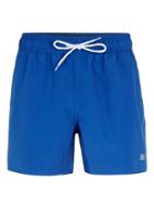 Topman Mens Dark Blue Swim Shorts