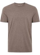 Topman Mens Brown Marl Jersey T-shirt