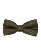 Topman Mens Gold Glitter Bow Tie