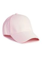 Topman Mens Pink Curved Peak Snapback Cap