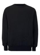 Topman Mens Black Fleece Sweater