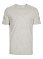 Topman Mens Selected Homme Grey O-neck T-shirt