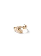 Topman Mens Gold Hand Wrap Ring*