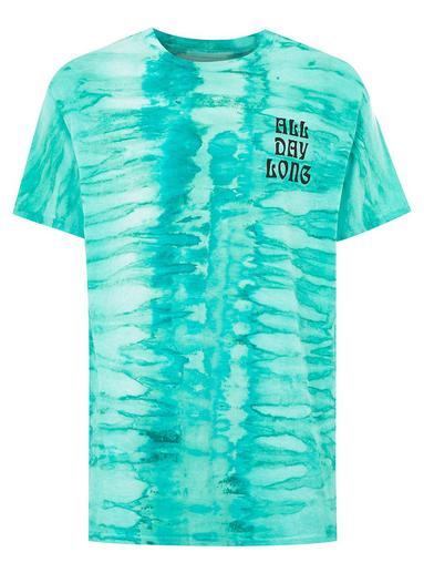 Topman Mens Blue 'all Day' T-shirt