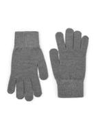 Topman Mens Grey Touchscreen Gloves