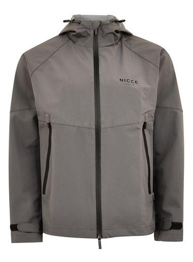 Topman Mens Grey Nicce Gray Technical Jacket