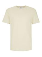 Topman Mens Brown Stone Ottoman Textured T-shirt