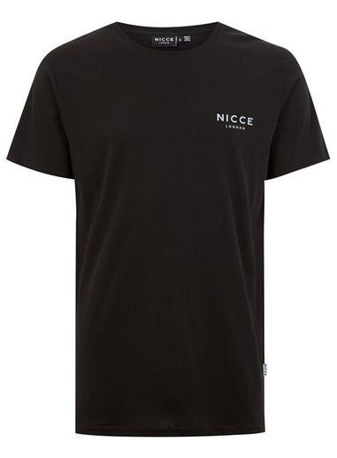 Topman Mens Nicce Black 'luna' T-shirt