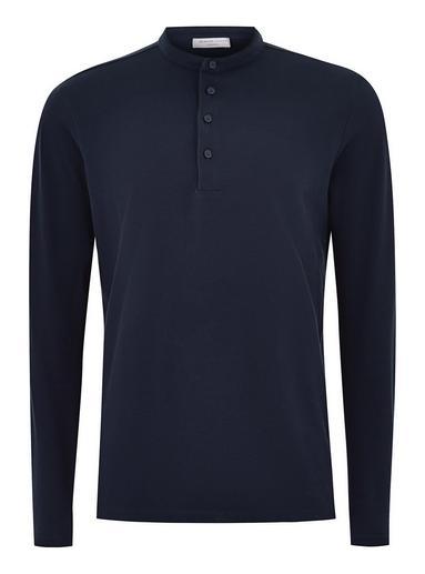 Topman Mens Selected Homme's Navy Polo