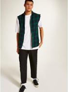 Topman Mens Multi Black Watch Sleeveless Shirt