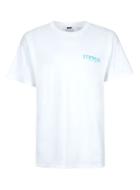 Topman Mens White Printed Oversized T-shirt