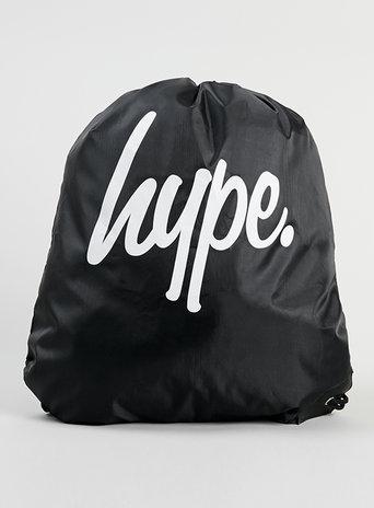 Topman Mens Hype Black Drawstring Bag*