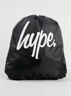 Topman Mens Hype Black Drawstring Bag*