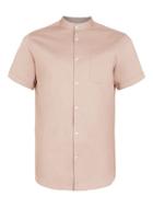 Topman Mens Selected Homme Pink Cotton Shirt