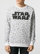 Topman Mens White Star Wars Sweatshirt