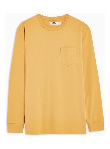Topman Mens Yellow Skater T-shirt
