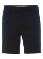 Topman Mens Blue Navy Mid Length Tailored Shorts