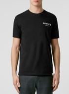 Topman Mens Nicce Black Logo T-shirt