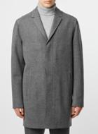 Topman Mens Mid Grey Co-ord Collection Grey Decon Frock Coat