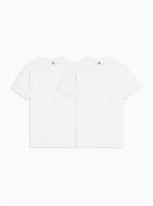 Topman Mens Multi White T-shirt 2 Pack*