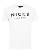 Topman Mens Nicce White Core T-shirt