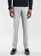 Topman Mens Grey Fleck Skinny Fit Suit Pants