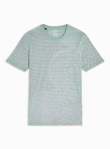 Selected Homme Mens Selected Homme Green T-shirt