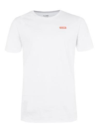 Topman Mens Globe White Print T-shirt*