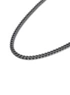 Topman Mens Grey Gray Chain Necklace*