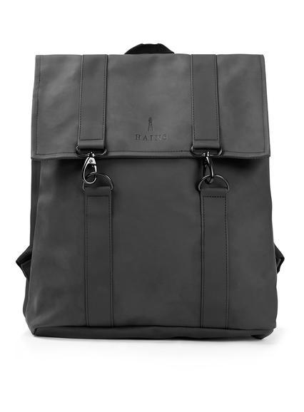 Topman Mens Rains Black Messenger Bag