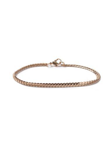 Topman Mens Gold Thin Chain Bracelet*