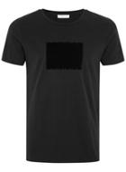 Topman Mens Selected Homme's Black T-shirt
