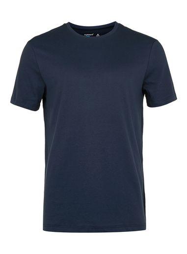 Topman Mens Navy Slim Fit Crew Neck T-shirt