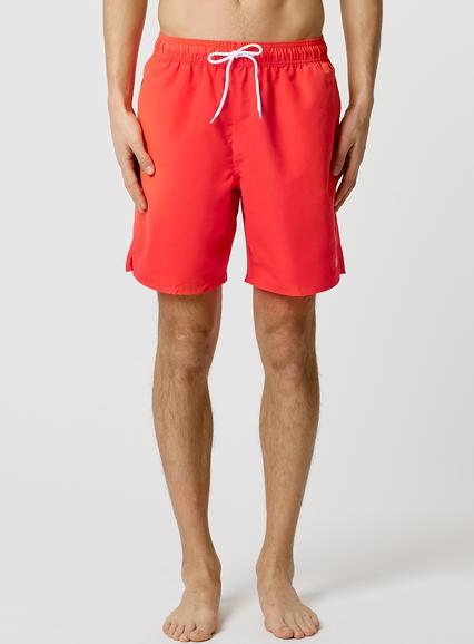 Topman Mens Red Coral Poseidon Boardshorts