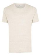Topman Mens Brown Selected Homme Beige T-shirt