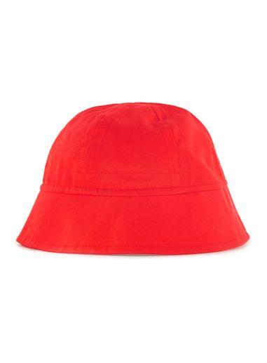 Topman Mens Topman Design Red Bucket Hat