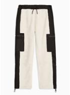 Topman Mens Multi Fleece Borg Joggers
