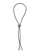 Topman Mens Brown Gothic Cross Bolo Necklace*