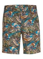 Topman Mens Multi Jungle Print Tencel Dress Shorts