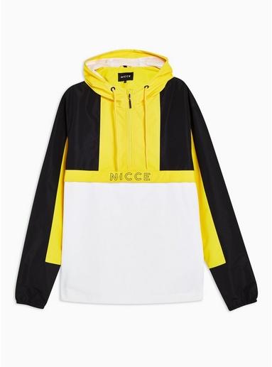 Nicce Mens Multi Nicce Colour Block Lightweight Jacket