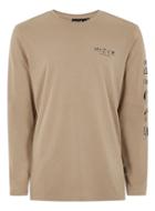 Topman Mens Brown Nicce Stone Camouflage T-shirt