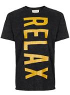 Topman Mens Black Toman Finds Washed Relax T-shirt