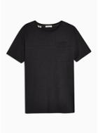 Selected Homme Mens Selected Homme Black Utility T-shirt